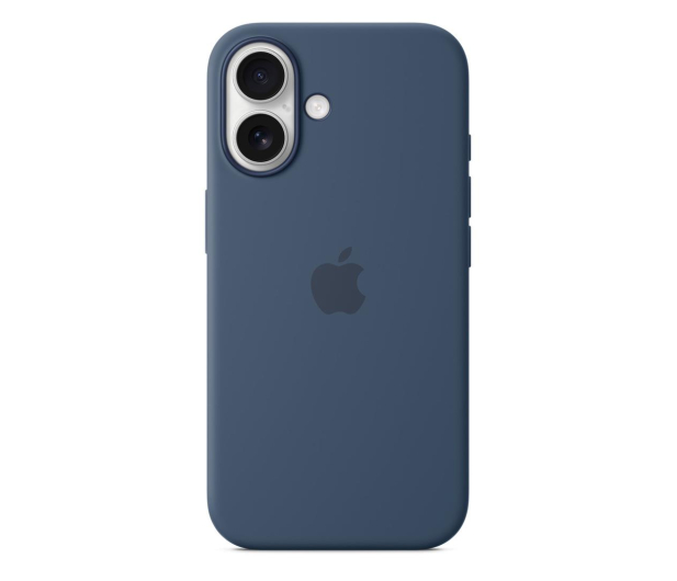 APPLE Silikonowe etui MagSafe do iPhone 16 denim - 1278581 - zdjęcie 5